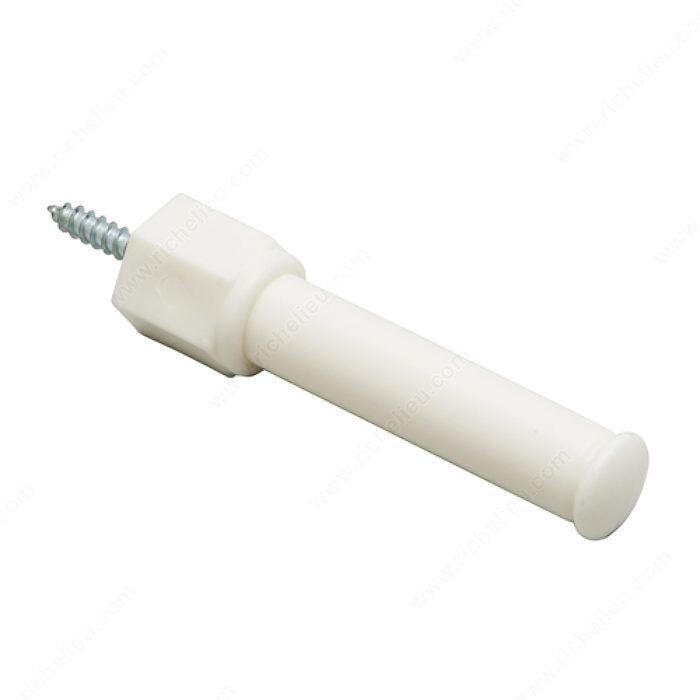3-1/4 3-1/4 inch wall mounted door stop with a soft bumper, for protecting walls from door handles.