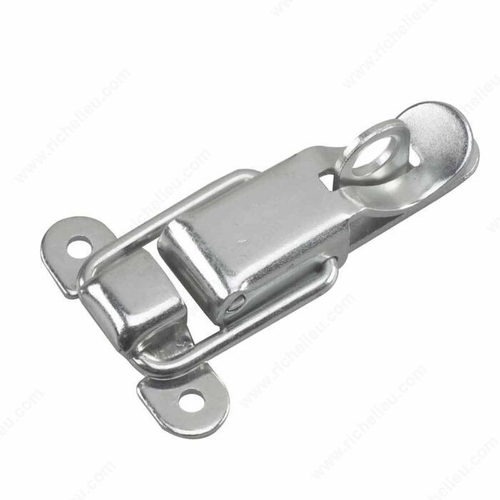 2-1/2 inch zinc lockable draw catch for cabinets and lids.