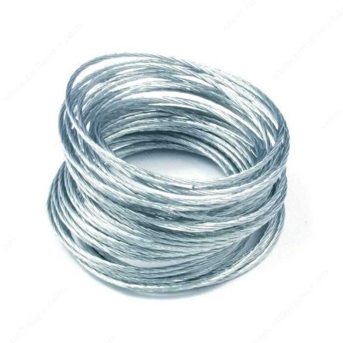 12 Foot picture frame hanging wire for hanging pictures and mirrors.