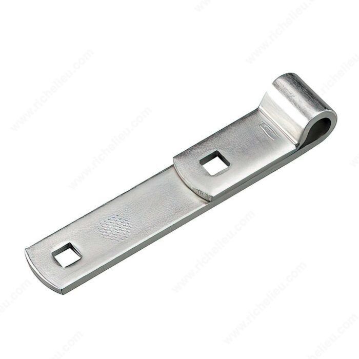 6 6 by 1/2 inch zinc hinge strap for gates and fences.