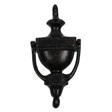 Georgian style door knocker in an antique finish for front entry doors.