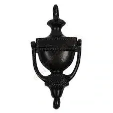 ANTIQUE GEORGIAN KNOCKER Georgian style door knocker in an antique finish for front entry doors.