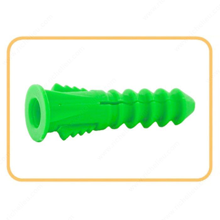 5/16 5/16 Inch Plastic Anchor, a wall fastener for mounting fixtures and hardware.