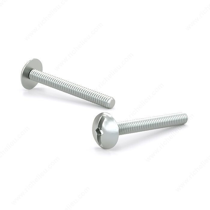 M4 by 15mm slotted machine screws, box of 100.