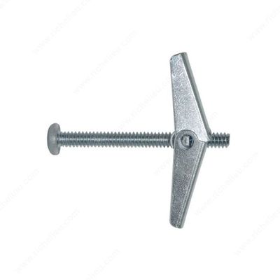 1/4 x 3 inch toggle bolts.