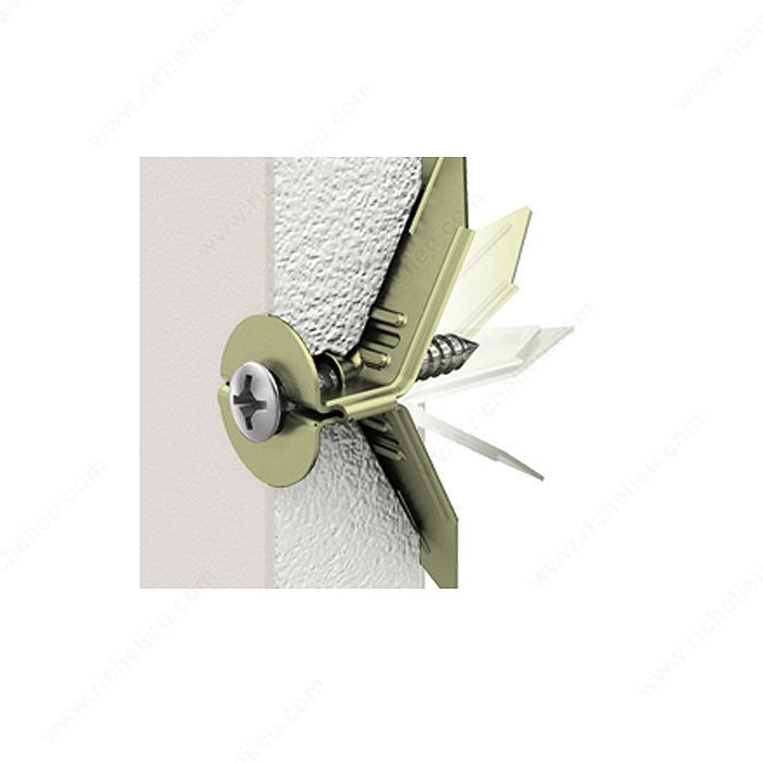 #6 Wall Arrow drywall anchor, sold with matching screws.