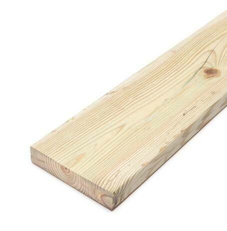 2” x 8” Kiln Dried SPF #2 & BTR Premium Framing Lumber - 8'