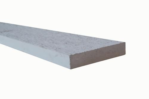 1" x 4" Fascia Board Primed Comb Face Hemlock 16'