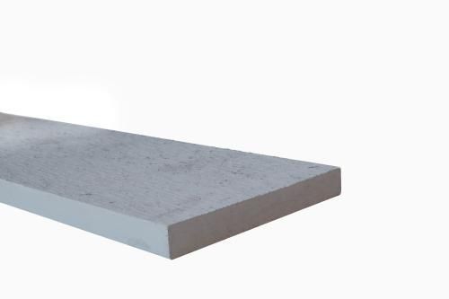 1" x 6" Fascia Board Primed Comb Face Hemlock 16'