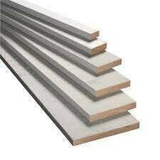 1" x 8" Fascia Board Primed Comb Face Hemlock 16'