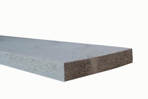 2" x 10" Fascia Board Primed Comb Face Hemlock 16'