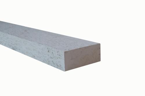 2" x 4" Fascia Board Primed Comb Face Hemlock 16'