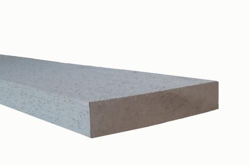 2" x 6" Fascia Board Primed Comb Face Hemlock 16'