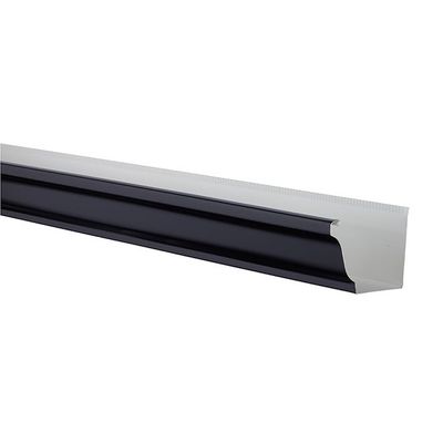 4" X 10" Gutter Black