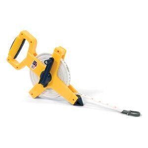 30 metre (100 foot) long measuring tape.