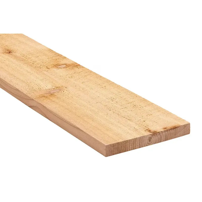 1” x 12” Rough Cut Cedar Board - 12'