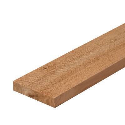 1" x 4" Rough Cut Cedar Board - 8'