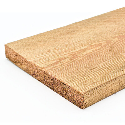 1” x 6” Rough Cut S1S2E Cedar Board - 6'