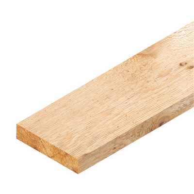 2” x 8” Rough Cut Cedar Board - 12'