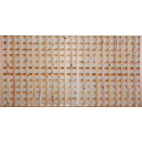Cedar Lattice Panel 4' x 8' Heavy Duty Clear