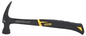 20OZ FATMAX AV HAMMER 20 oz Stanley FatMax AntiVibe hammer with a forged steel head for framing and nailing.