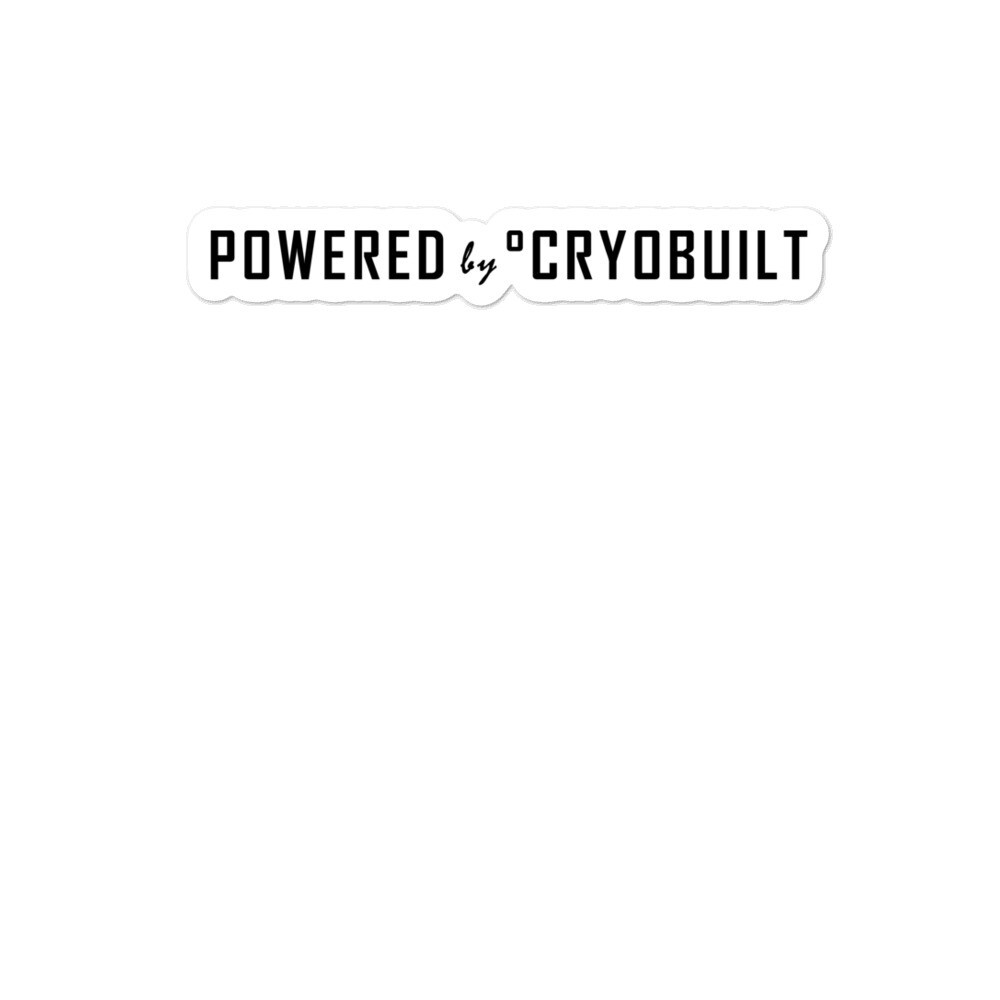 Powered by CryoBuilt stickers