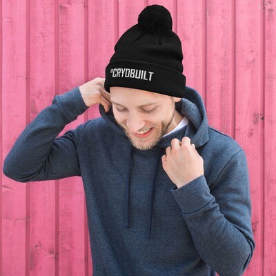 Pom Pom Knit Cap