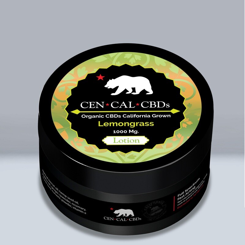 4 oz Lemongrass Lotion_1000 mg