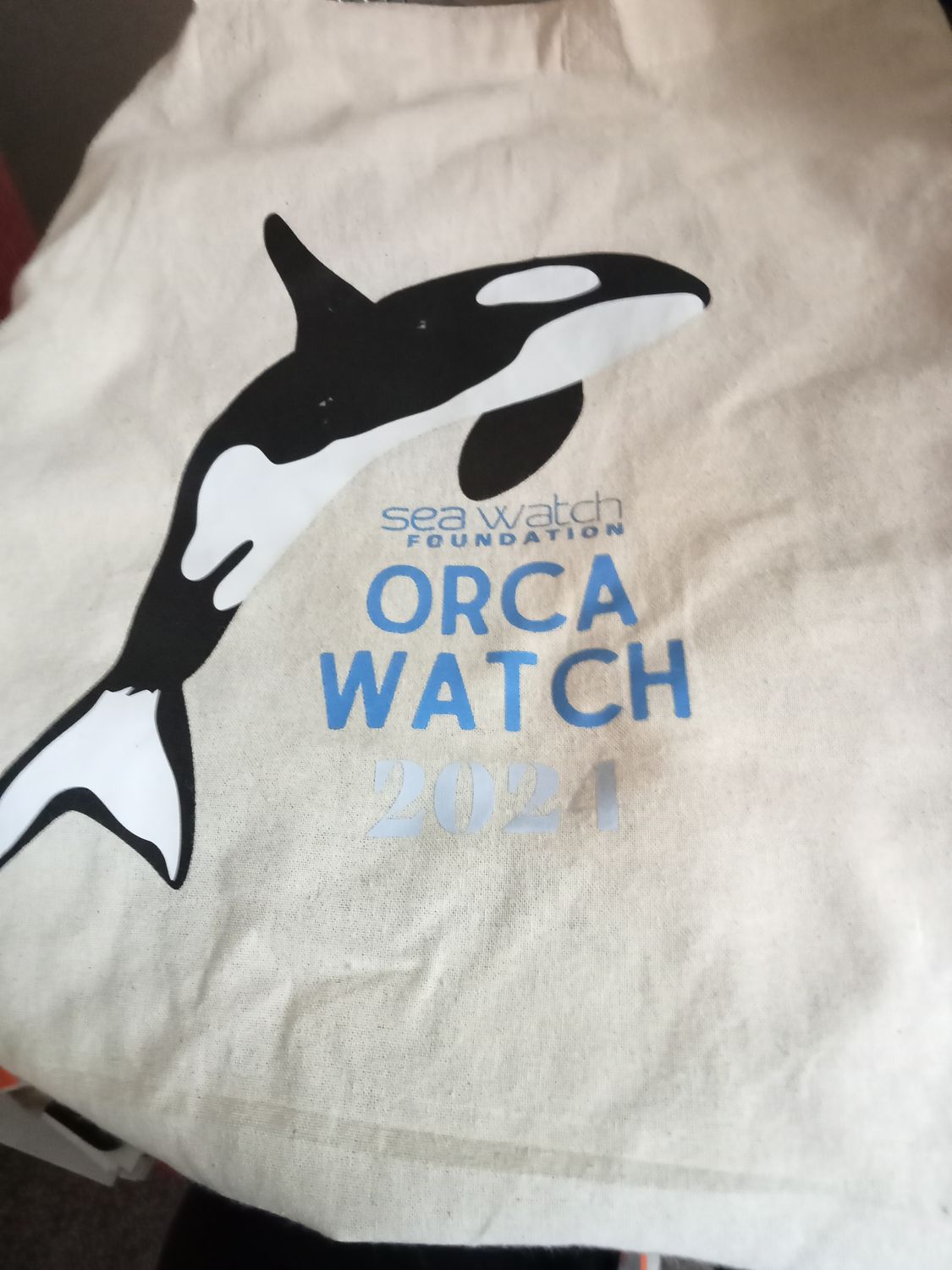 Orca Watch Sea Foundation cotton bag