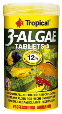 Tropical 3-ALGAE Tablets adhésive