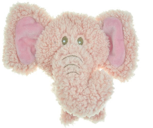 AROMADOG Игрушка для собак BIG HEAD Слон 12 см розовый