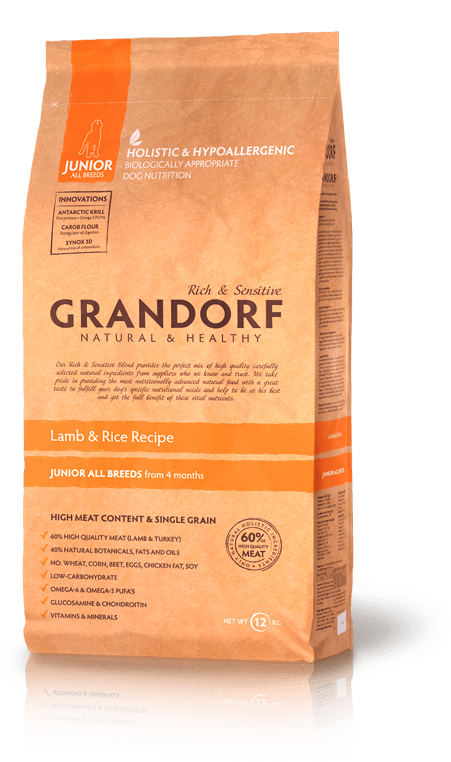 Грандорф GRANDORF DOG Lamb&Rice JUNIOR (ягнёнок с рисом для юниоров) 1 кг.