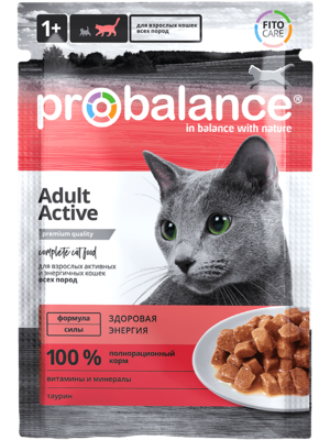 ProBalance Active для кошек 85г