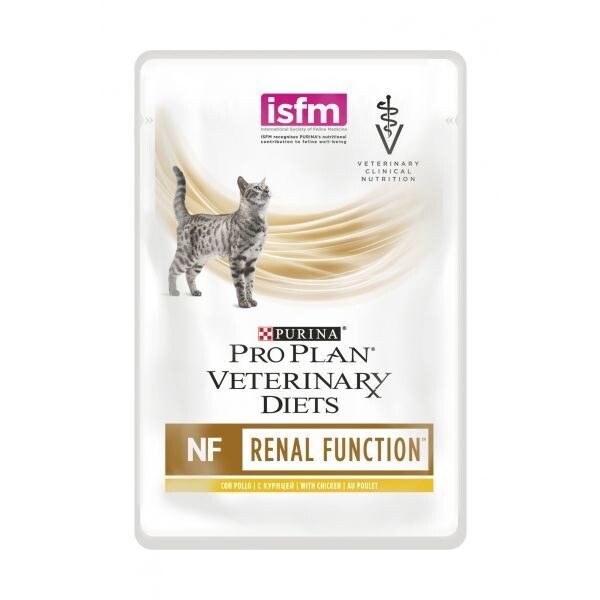 Purina VetDiet NF пауч для кошек при Паталогии почек 85г желе