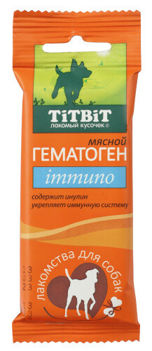 Титбит Гематоген мясной иммуно