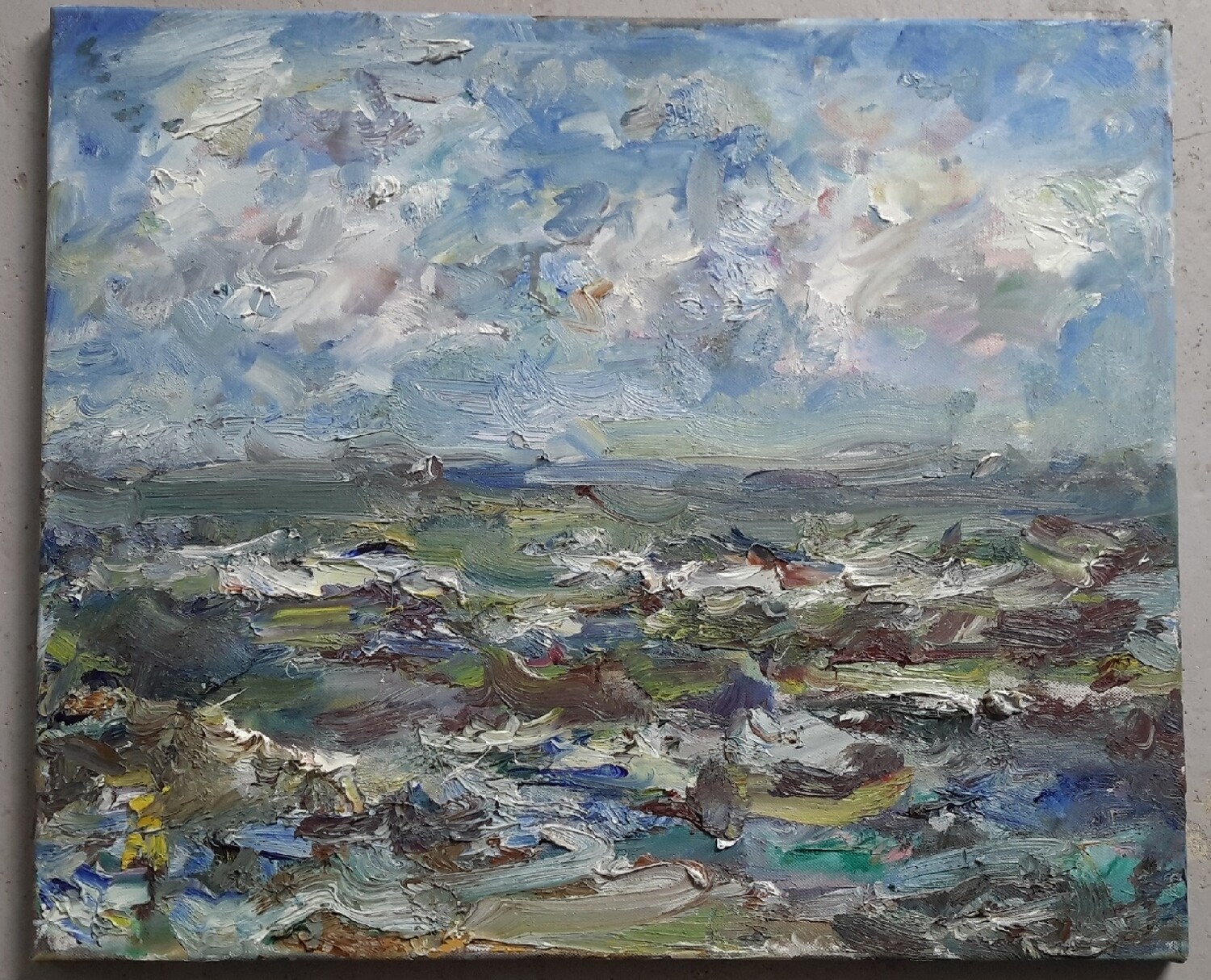 1 Oilpainting: Seaview