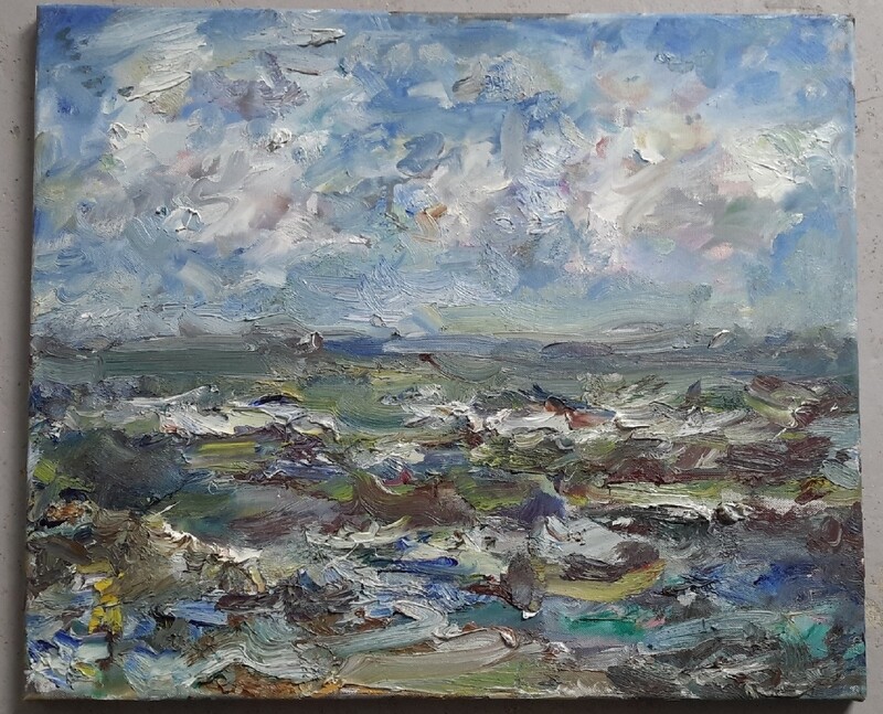 1 Oilpainting: Seaview