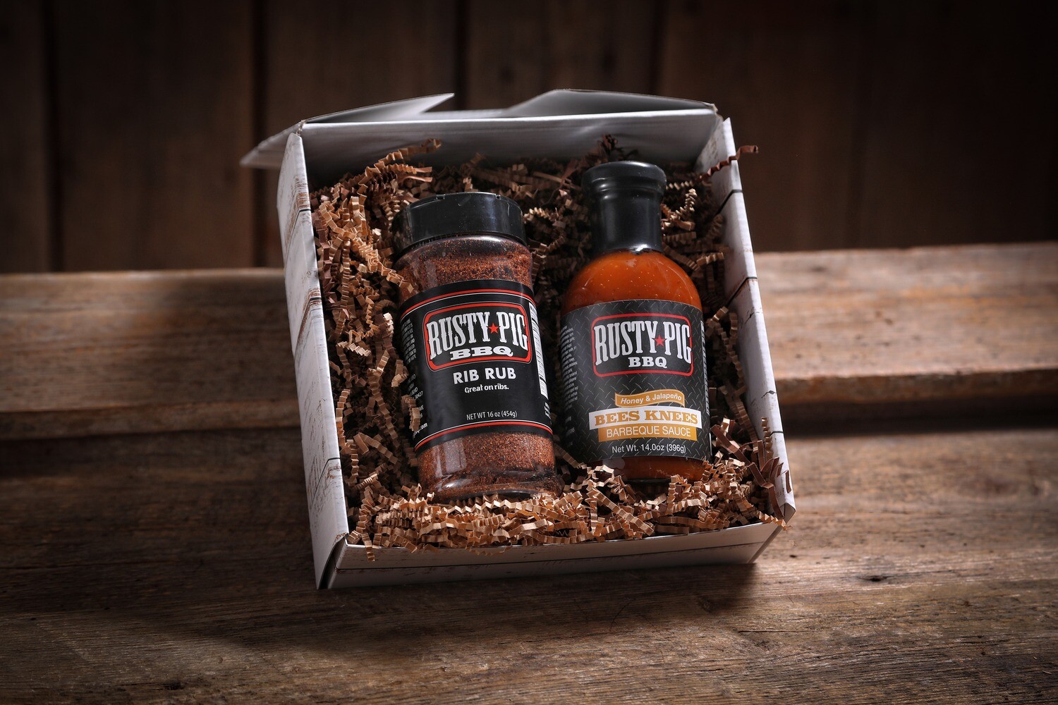 Rusty Pig Gift Box - Two Item Combination Gift Box