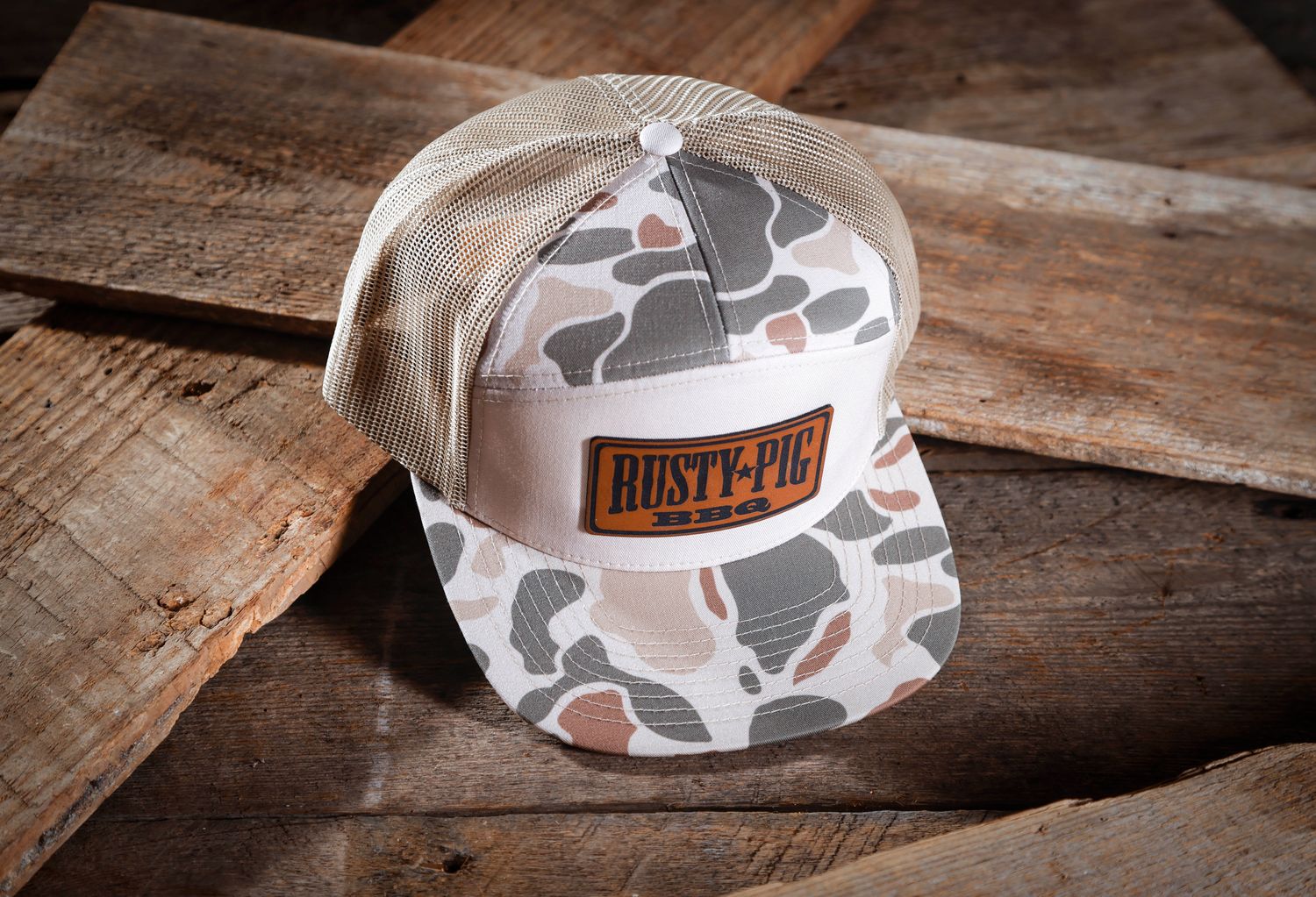 Harvest Duck Camo Split Mesh Back Hat