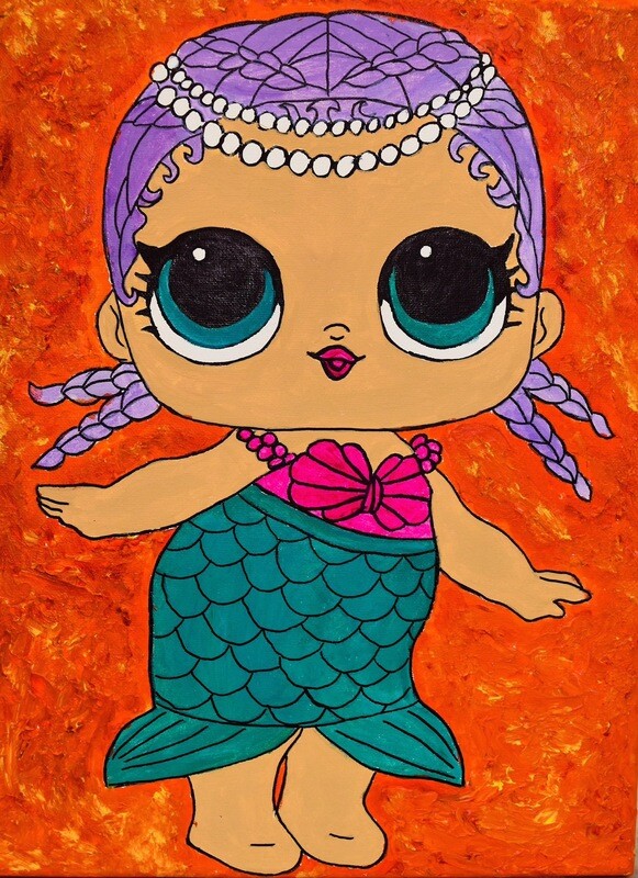 LOL Mermaid PAINT KIT