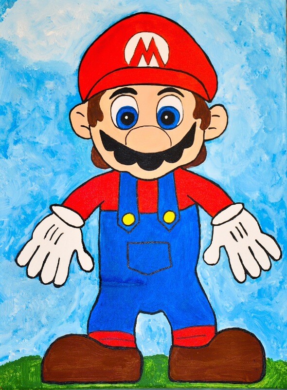 MARIO - BIRTHDAY PAINT KIT