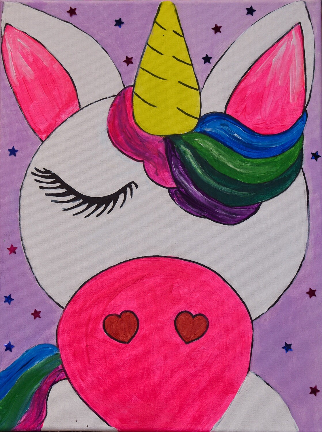 UNICORN HEAD PAINT KIT  Host Your Own Sip and Paint Paint Party - Art Fun  Studio