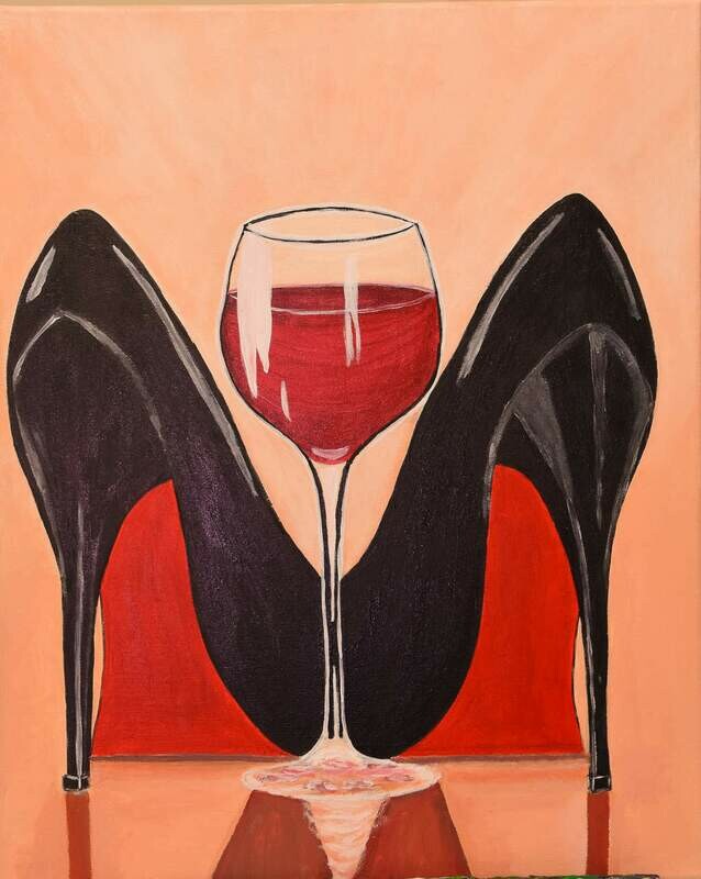 SHOES PAINT & SIP KIT