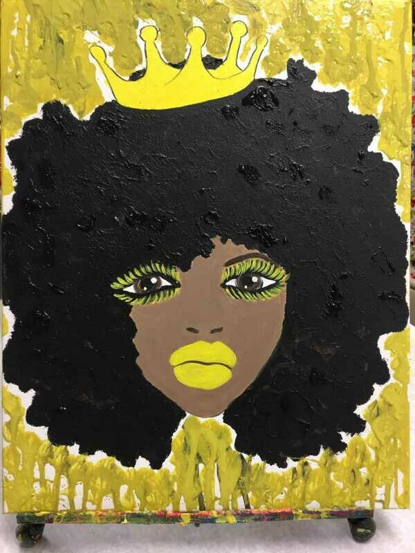 QUEEN PAINT & SIP KIT