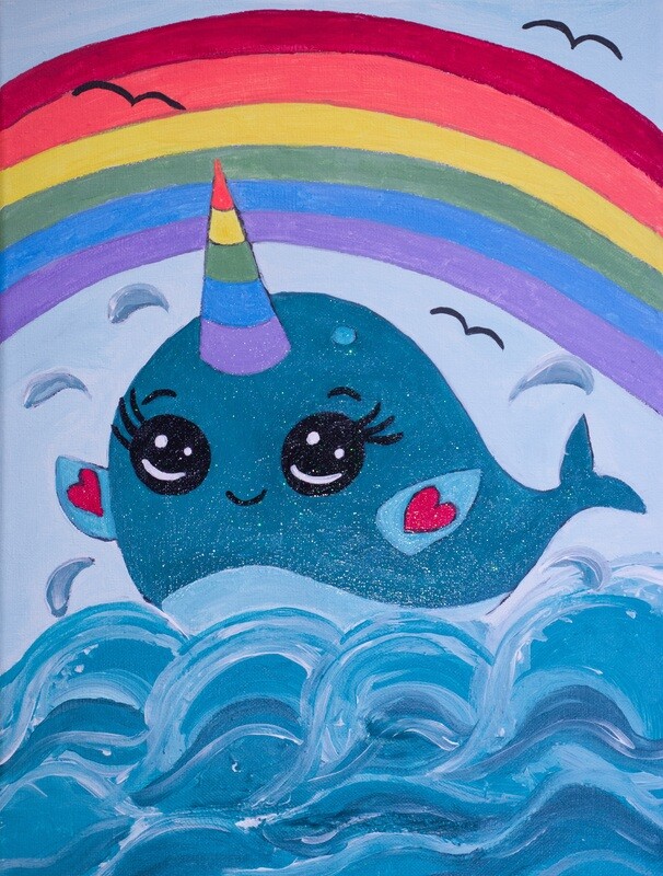 NARWHAL: Unicorn of the Sea PAINT KIT