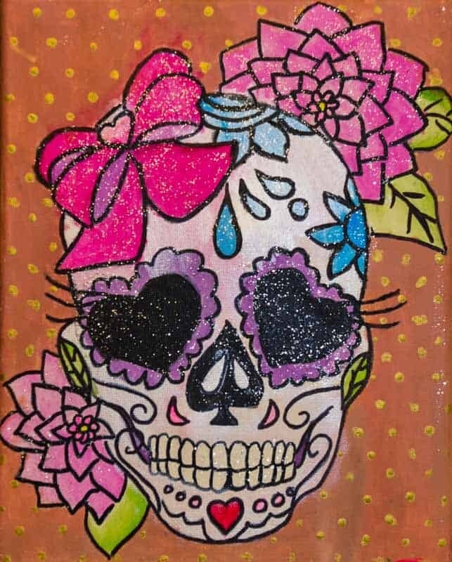 DAY OF THE DEATH PAINT & SIP KIT
