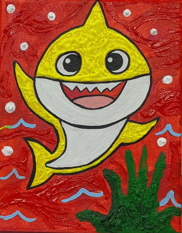BABY SHARK PAINT KIT