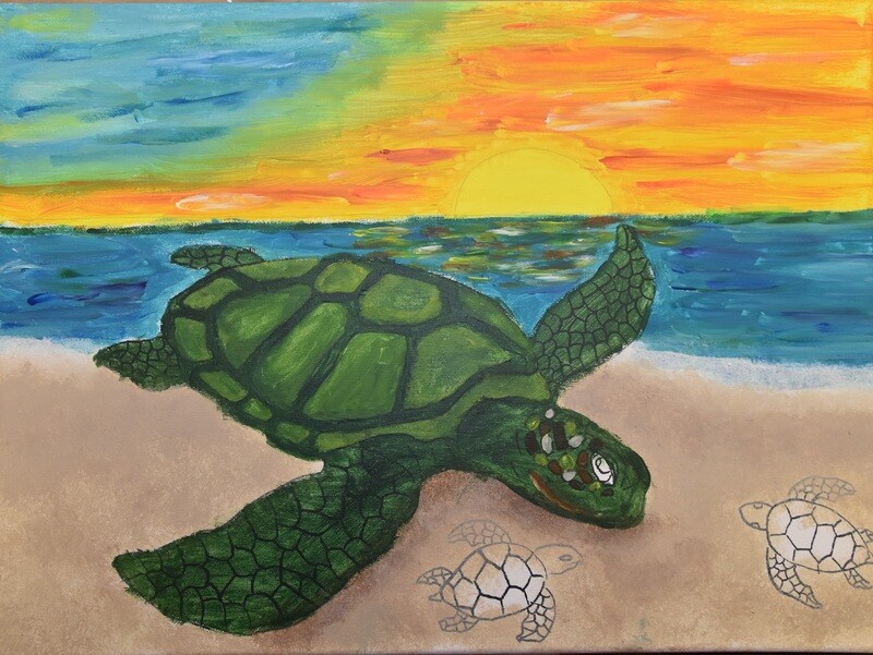 SEA TURTLE PAINT KIT
