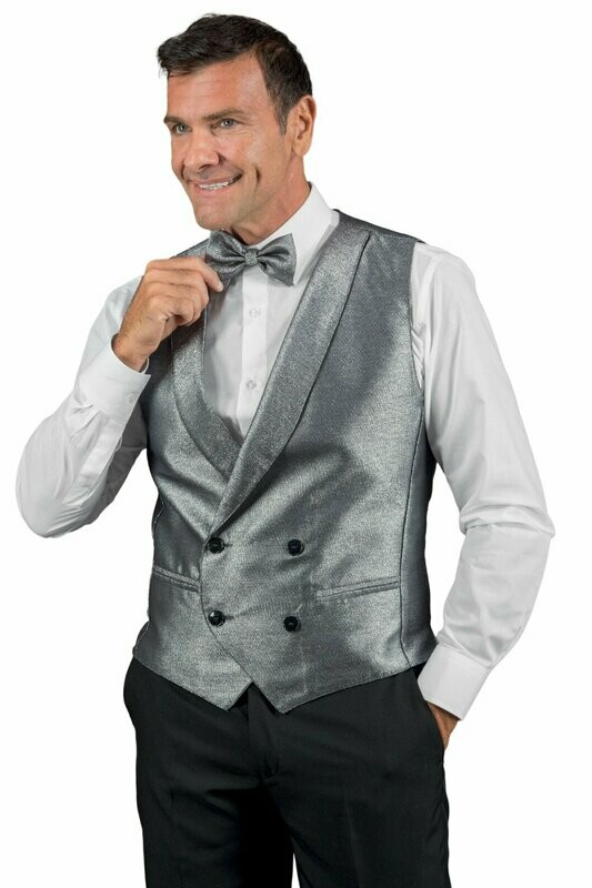 Papillon lurex  silver