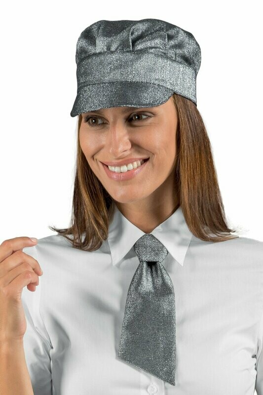 Cappello Sam lurex silver